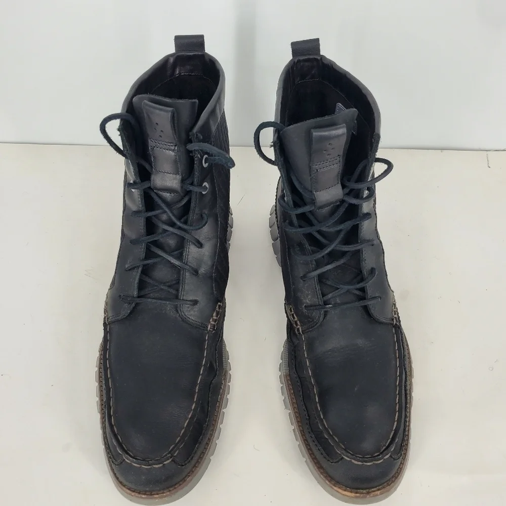 Cole Haan Shoe Men 13 M Zerogrand Waterproof Tall Boots Black